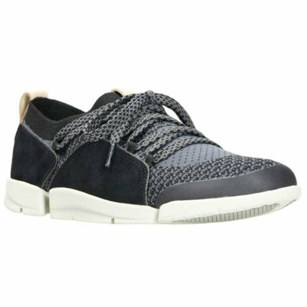 Clarks Women's Black Combination Tri Amelia Lace